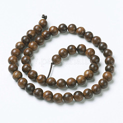 Natural Wood Beads&nbsp;X-WOOD-J001-01-10mm