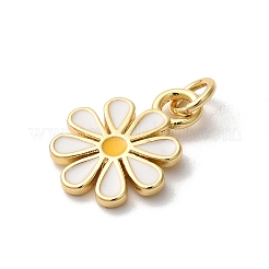 Rack Plating Brass Enamel Pendants&nbsp;X-KK-Z056-47G-03