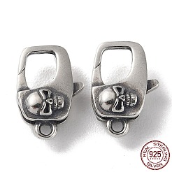 925 Thailand Sterling Silver Lobster Claw Clasps&nbsp;STER-D003-51AS