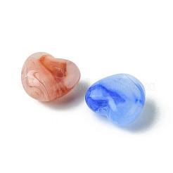 60Pcs 6 Colors Opaque Acrylic Beads&nbsp;MACR-FS0001-69