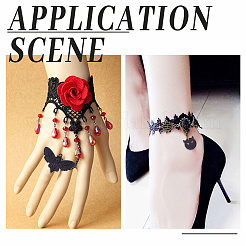 54Pcs 9 Styles Halloween Alloy Pendants&nbsp;FIND-PH0017-57