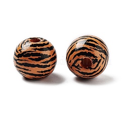 Wood European Beads&nbsp;WOOD-M011-03D