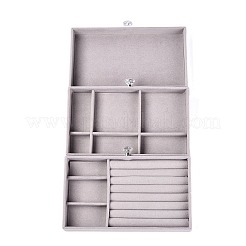3-Tier PET Plastic Jewelry Storage Drawer Boxes&nbsp;CON-N016-05B