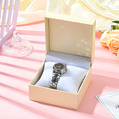 Paper Covered ABS Plastic Storage Boxes for Watches&nbsp;CON-WH20005-10B