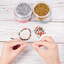 Baking Paint Glass Seed Beads&nbsp;SEED-CJ0001-01