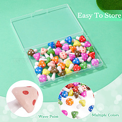 32Pcs 8 Colors Miniature Ornaments&nbsp;DJEW-TA0001-24