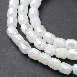 Imitation Jade Glass Beads Strands&nbsp;EGLA-K015-04D