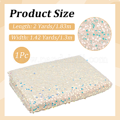 Polyester & PET Gauze Fabric&nbsp;DIY-WH20001-74C