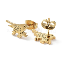 304 Stainless Steel Stud Earring&nbsp;EJEW-H136-02G