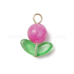 Natural Mashan Jade & Natural White Jade & Natural Quartz Pendants&nbsp;PALLOY-JF03402