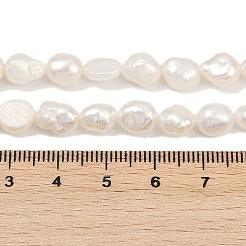 Natural Cultured Freshwater Pearl Beads Strands&nbsp;PEAR-P064-20J-03A