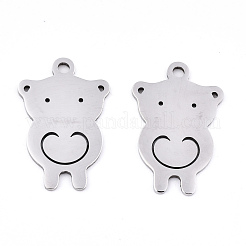 Non-Tarnish 201 Stainless Steel Pendants&nbsp;STAS-S081-041