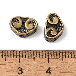 Rack Plating Brass Beads&nbsp;KK-P276-08BAB