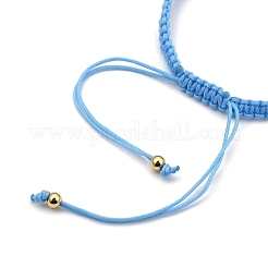 Adjustable Nylon Cord Braided Bead Bracelets&nbsp;BJEW-JB05394-02