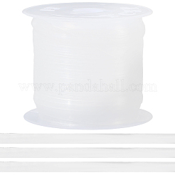 20M Flat TPU(Thermoplastic Polyurethane) Elastic Cord&nbsp;DIY-WH20053-50B