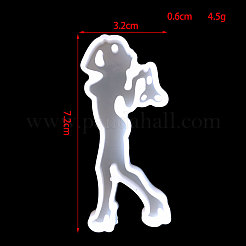 Human Shape Keychain Molds Food Grade Silicone Statue Molds&nbsp;LS-SIMO-PW0001-364