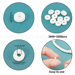 Handmade Polymer Clay Beads&nbsp;CLAY-PH0001-30A-01