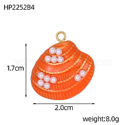 304 Stainless Steel Enamel Pendants&nbsp;STAS-OY003-28G