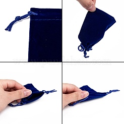 Rectangle Velvet Pouches&nbsp;TP-R022-5x7-03