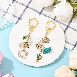 Alloy Enamel Pendant Decorations&nbsp;KEYC-YW00219-01