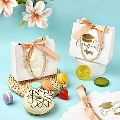 Gold Stamping Graduation Cap Paper Gift Bags&nbsp;CARB-FZC0001-01D