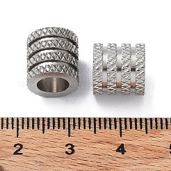 Non-Tarnish 303 Stainless Steel European Beads&nbsp;STAS-Q302-29A-P