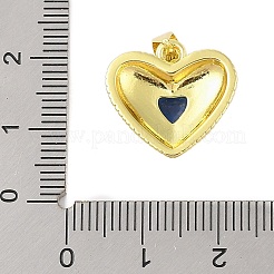 Rack Plating Brass Micro Pave Cubic Zirconia Pendants&nbsp;KK-S380-41D-G