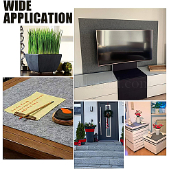 Non Woven Fabric Embroidery Needle Felt for DIY Crafts&nbsp;DIY-WH0156-92C