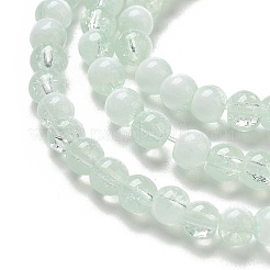 Crackle Glass Beads&nbsp;X1-GLAA-U001-4mm-01