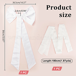 Detachable Velvet Bowknot&nbsp;AJEW-GA0007-66