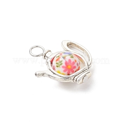 Opaque Printed Acrylic Pendants&nbsp;PALLOY-JF04497