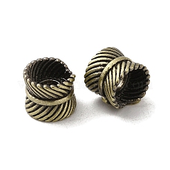 Tibetan Style Rack Plating Brass Bead&nbsp;KK-Q805-06AB