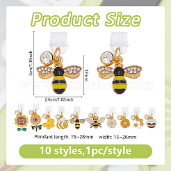 10Pcs Plastic Mobile Dustproof Plugs&nbsp;HJEW-WH00149