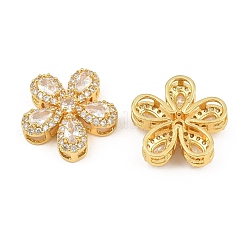 Brass Micro Pave Cubic Zirconia Pendants&nbsp;CU-CBA3D67-06G-05