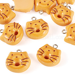 Opaque Resin Pendants&nbsp;RESI-TAC0022-17