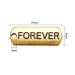 Tibetan Style Alloy Rectangle Pendants&nbsp;TIBEP-YW0001-24C-AG-RS