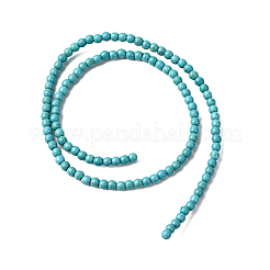 Synthetical Turquoise Beads Strands&nbsp;TURQ-GSR4mm129