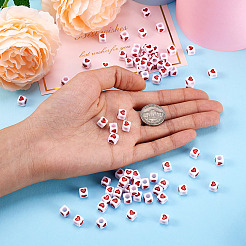 Opaque Acrylic European Beads&nbsp;OPDL-BT0001-01
