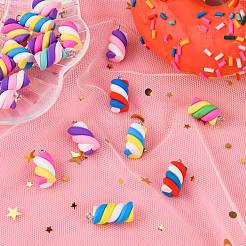 Handmade Polymer Clay Charms&nbsp;X-CLAY-T016-83