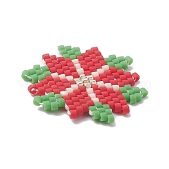 Handmade MIYUKI Japanese Seed Loom Pattern Seed Beads&nbsp;PALLOY-MZ00109