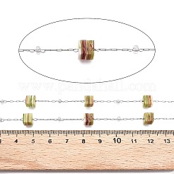 Handmade Lampwork & Seed Bead Chains&nbsp;CHS-T006-21P