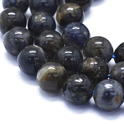 Natural Iolite Beads Strands&nbsp;G-E561-16-8mm