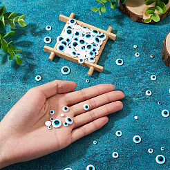 150Pcs 5 Styles Half Round Resin Craft Doll Eyes Cabochons&nbsp;FIND-TA0005-86
