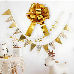 Plastic Flower Pull Bows&nbsp;FIND-WH20030-06A