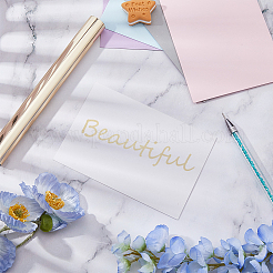 Stamping Hot Foil Paper&nbsp;DIY-WH0320-32A