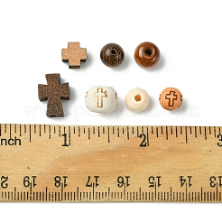 Natural Wenge Wood Beads&nbsp;DIY-FS0006-70