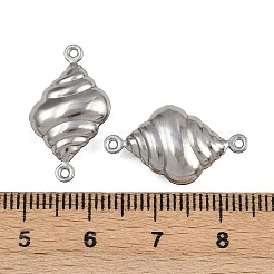 304 Stainless Steel Connector Charms&nbsp;STAS-L297-14P