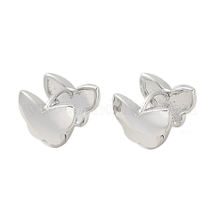 Brass Hoop Earrings&nbsp;EJEW-Q016-06P