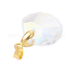 Brass Glass Pendants&nbsp;PALLOY-JF05023