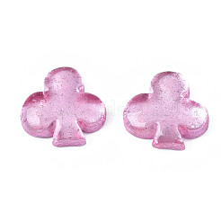 Spray Painted Transparent Resin Cabochons&nbsp;CRES-S302-61C